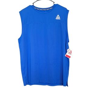 Reebok Men's Vibrant Blue Tank Top